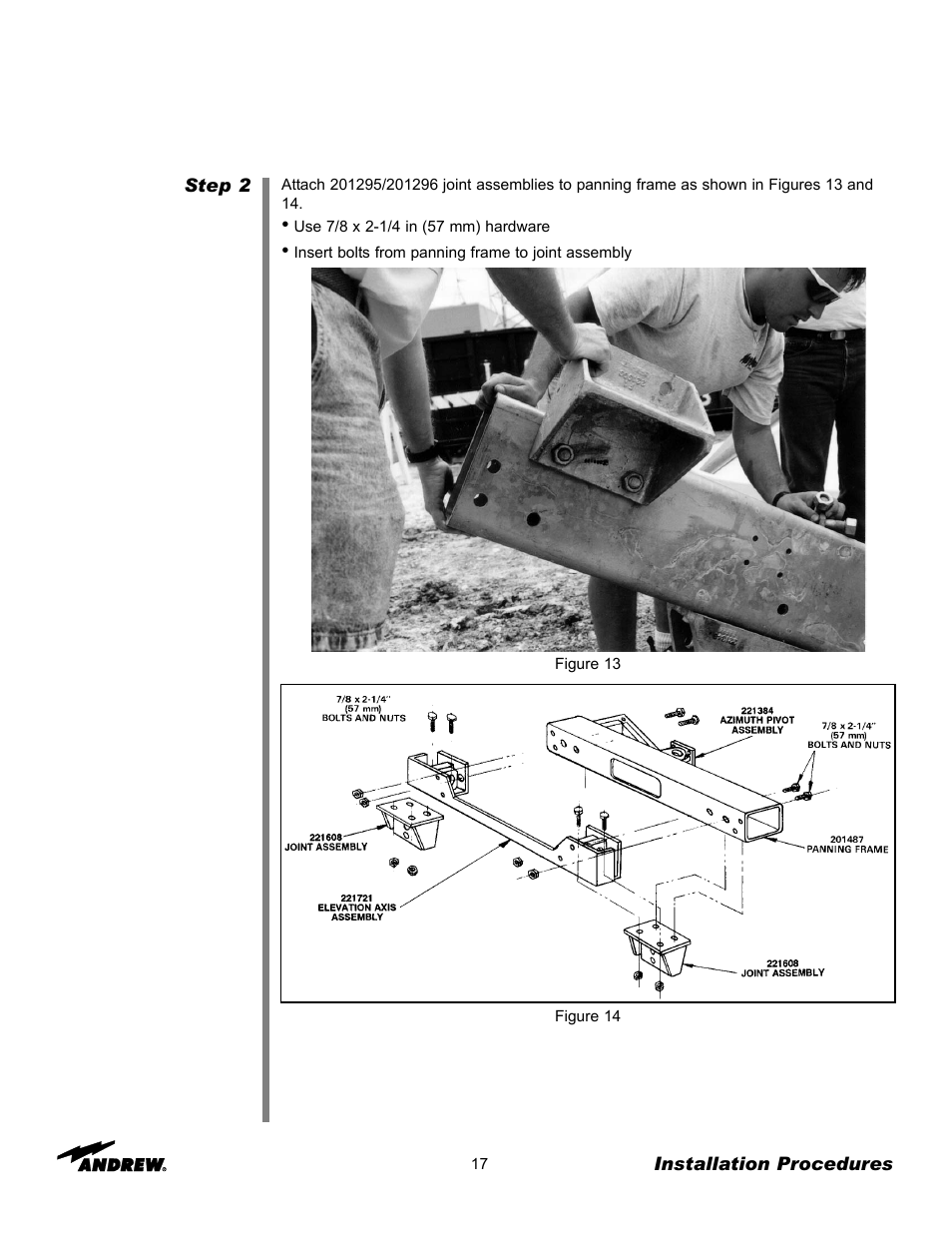 Andrew 5.6-Meter ESA User Manual | Page 17 / 54
