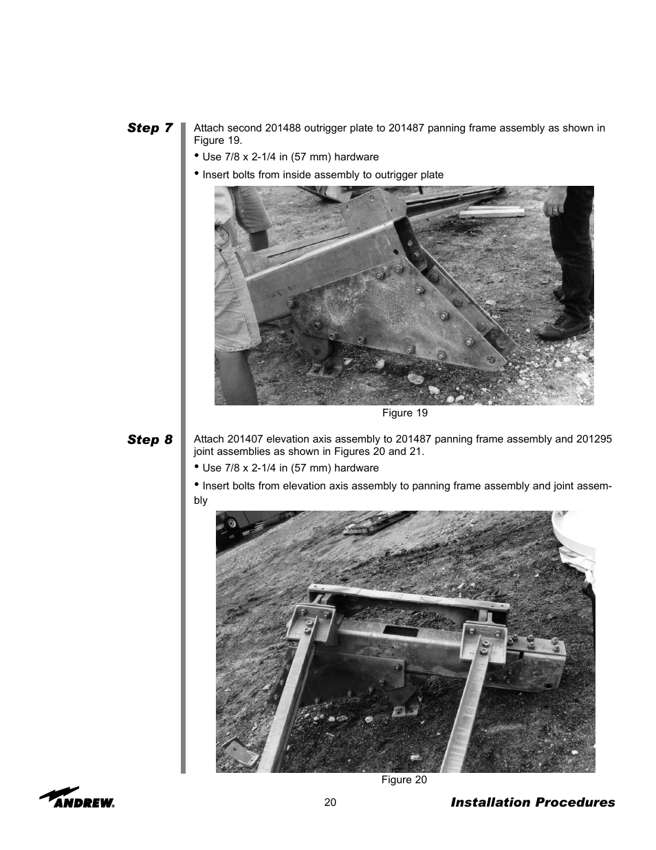 Andrew 5.6-Meter ESA User Manual | Page 20 / 54