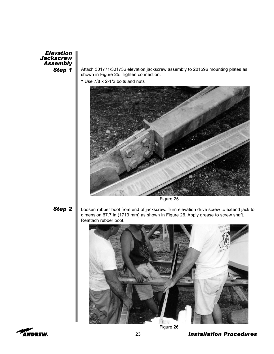 Andrew 5.6-Meter ESA User Manual | Page 23 / 54