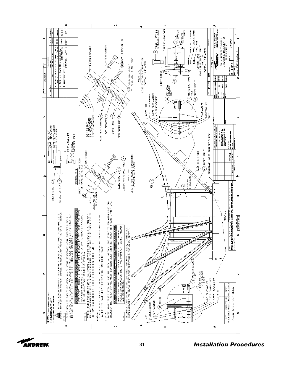 Andrew 5.6-Meter ESA User Manual | Page 31 / 54