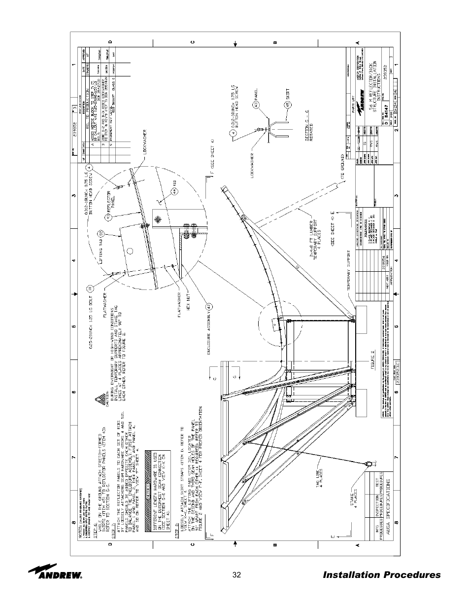 Andrew 5.6-Meter ESA User Manual | Page 32 / 54