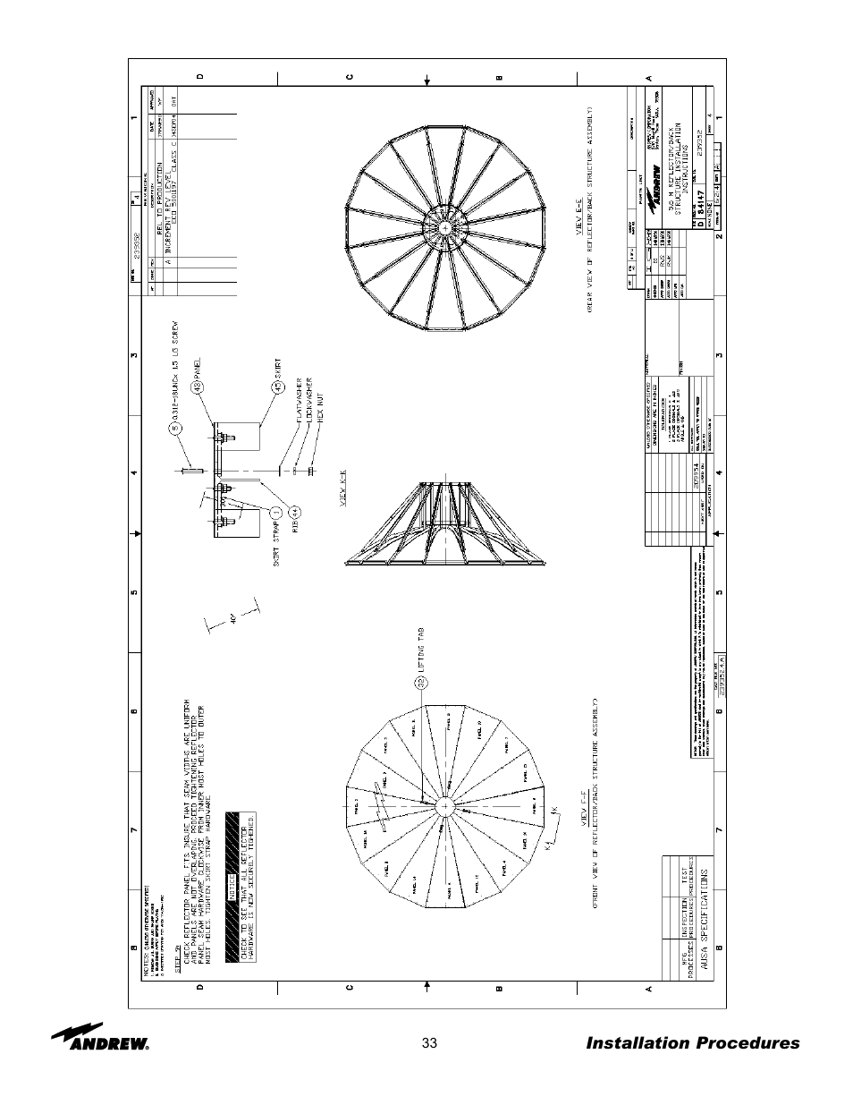 Andrew 5.6-Meter ESA User Manual | Page 33 / 54
