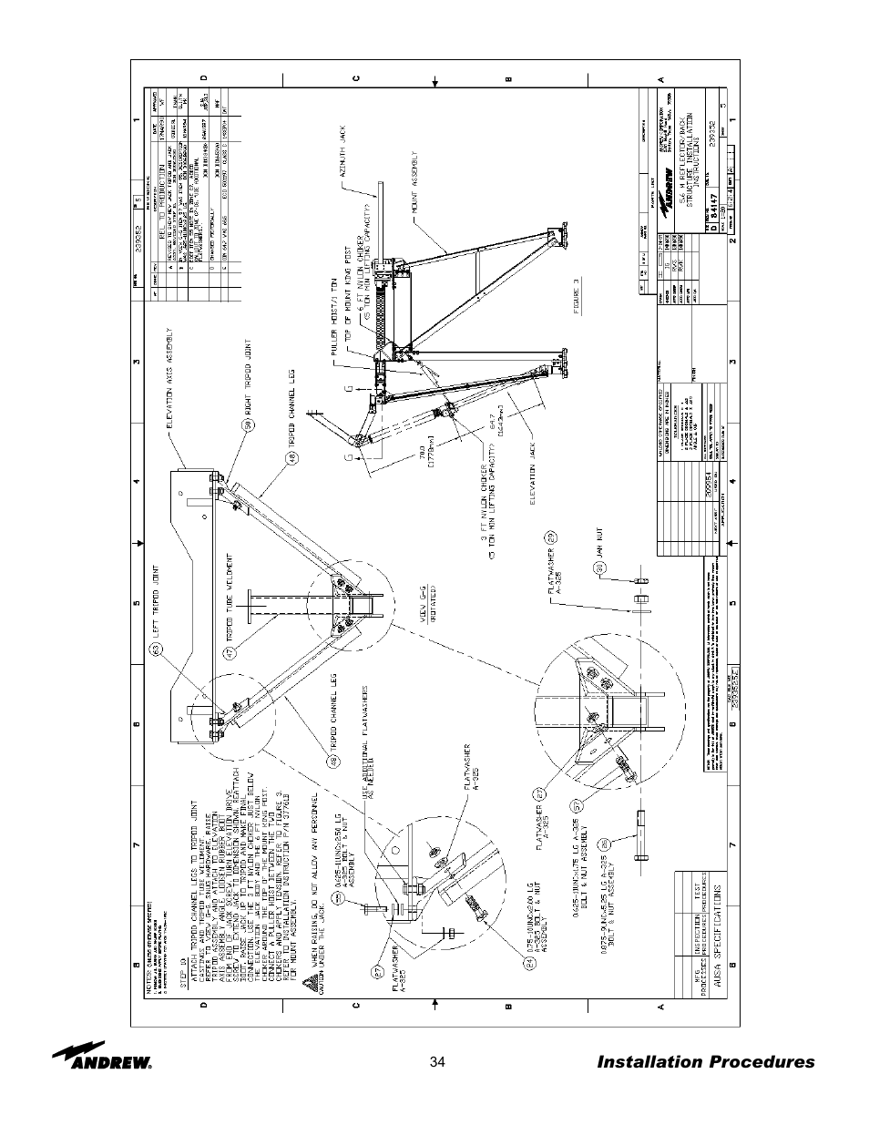 Andrew 5.6-Meter ESA User Manual | Page 34 / 54