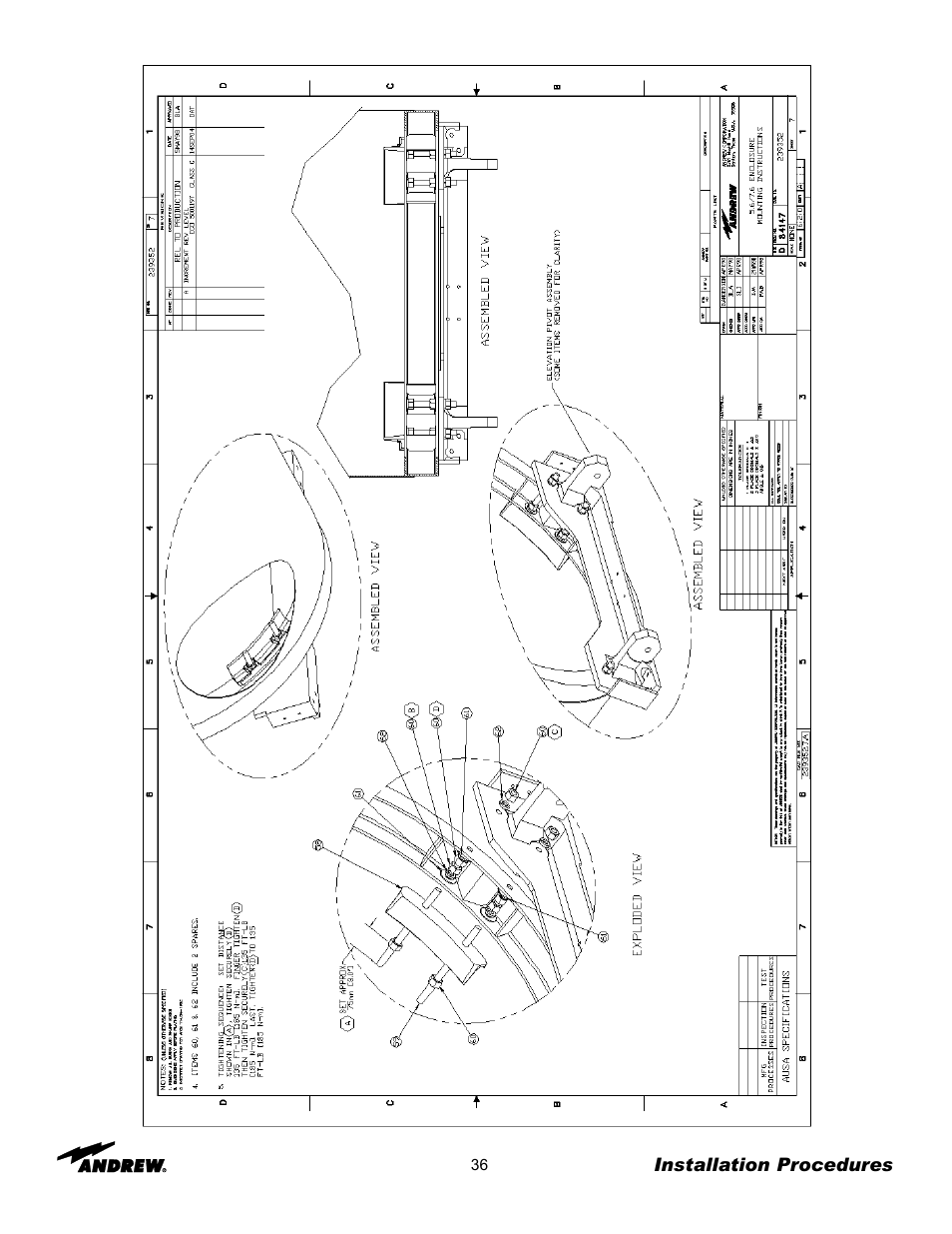 Andrew 5.6-Meter ESA User Manual | Page 36 / 54