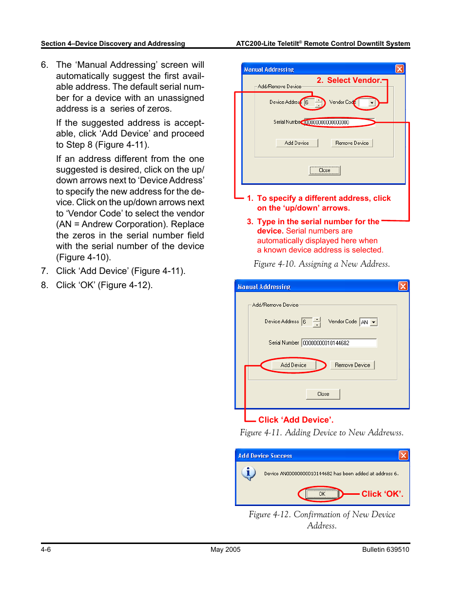 Andrew ATC200-Lite User Manual | Page 30 / 66