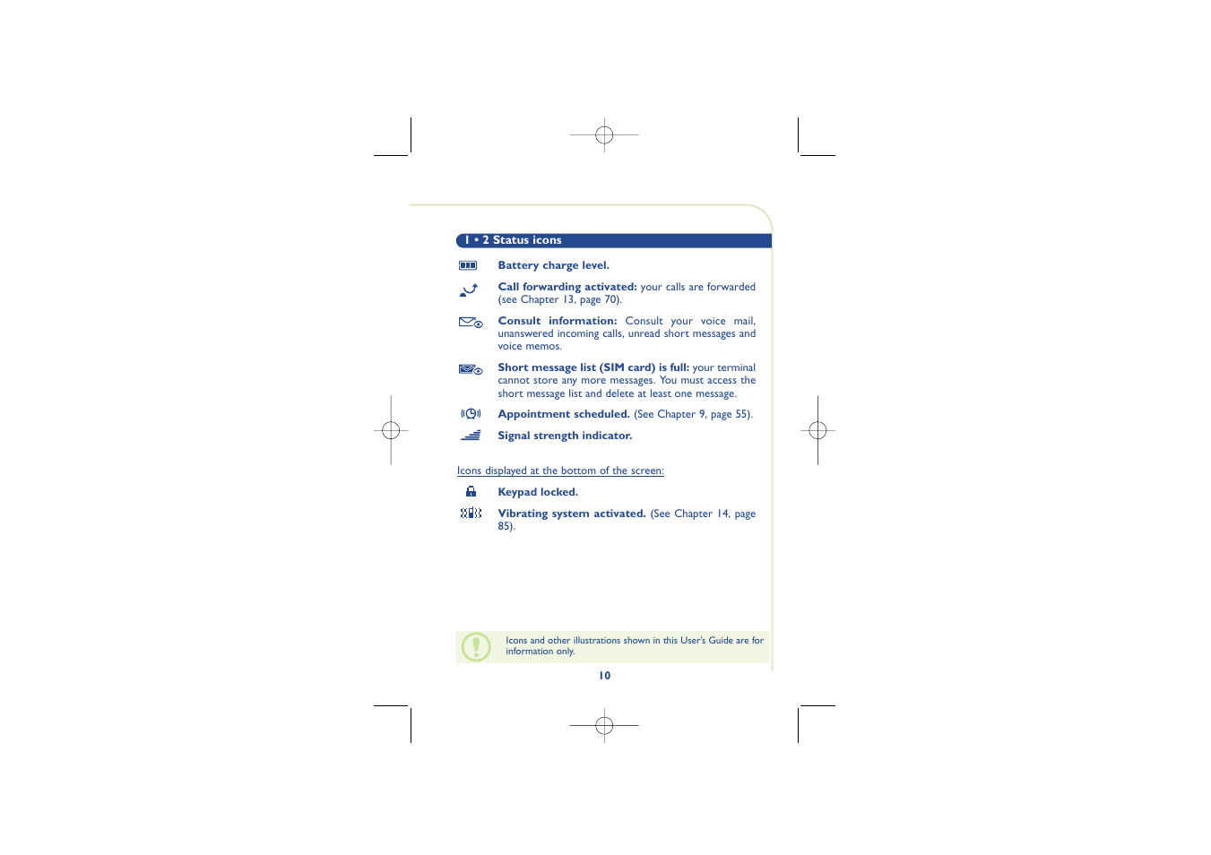 Alcatel Carrier Internetworking Solutions One Touch 500 User Manual | Page 11 / 98