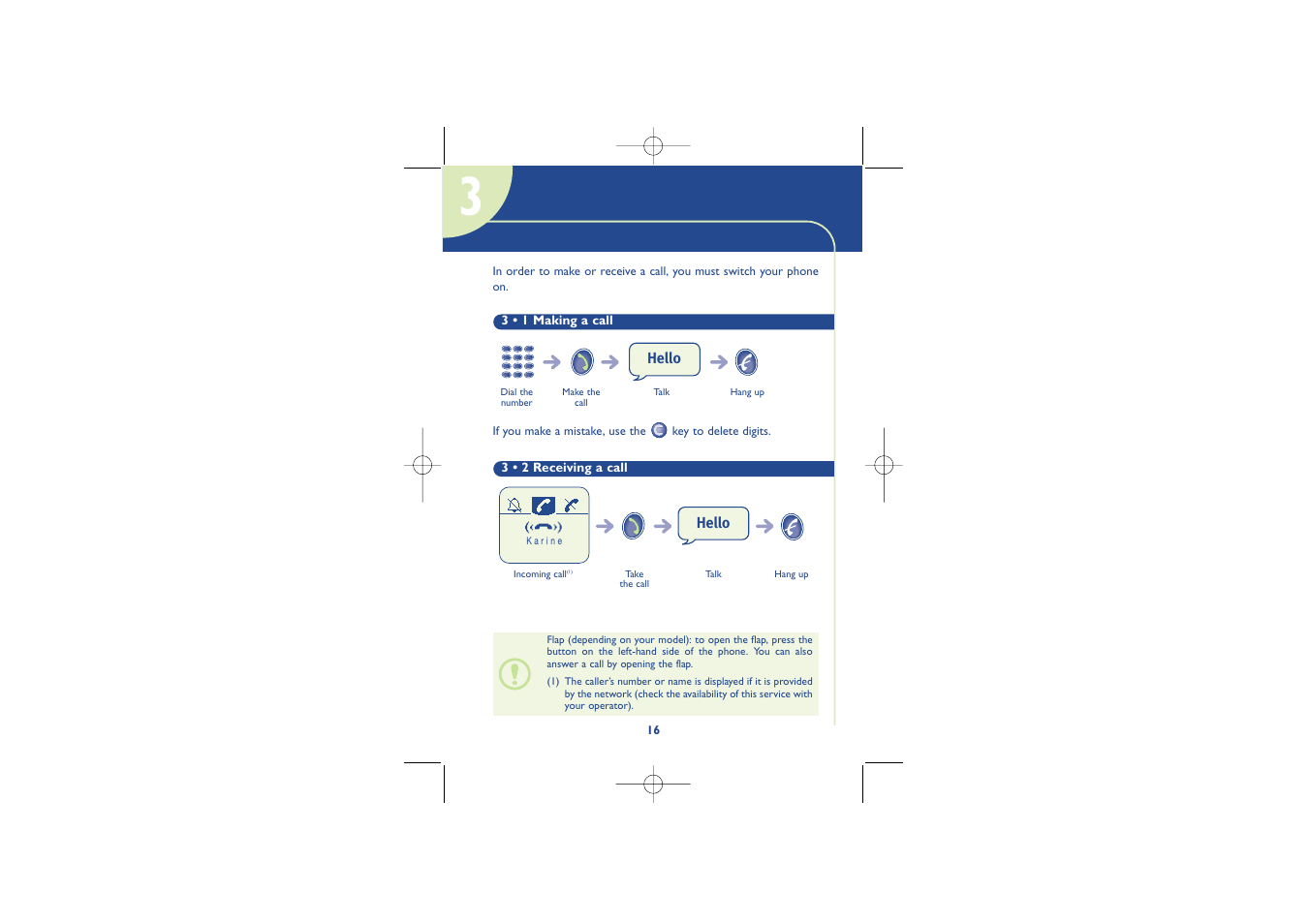 First steps | Alcatel Carrier Internetworking Solutions One Touch 500 User Manual | Page 17 / 98