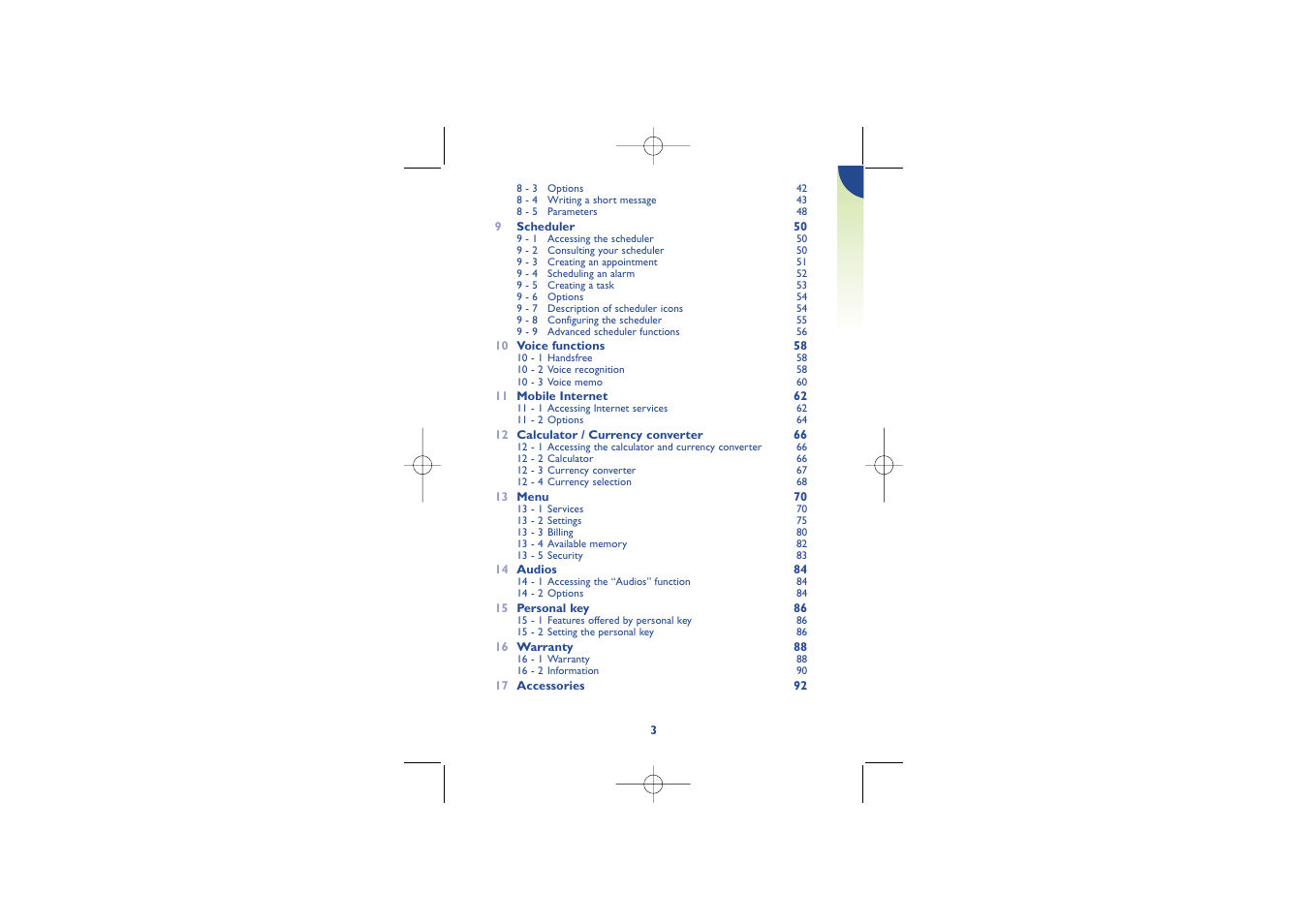 Alcatel Carrier Internetworking Solutions One Touch 500 User Manual | Page 4 / 98