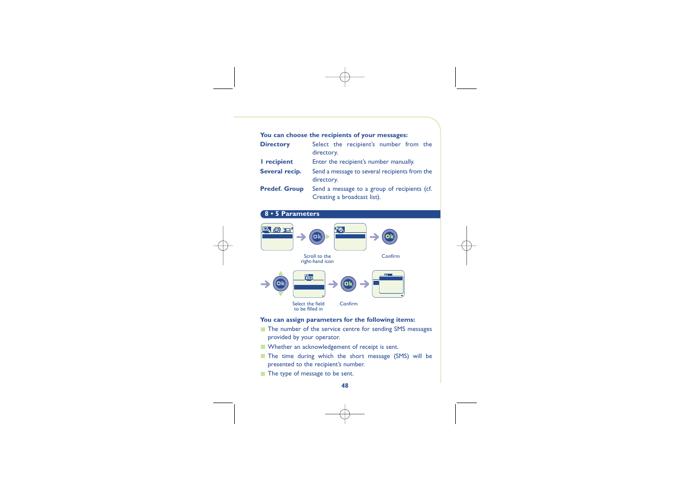 Alcatel Carrier Internetworking Solutions One Touch 500 User Manual | Page 49 / 98