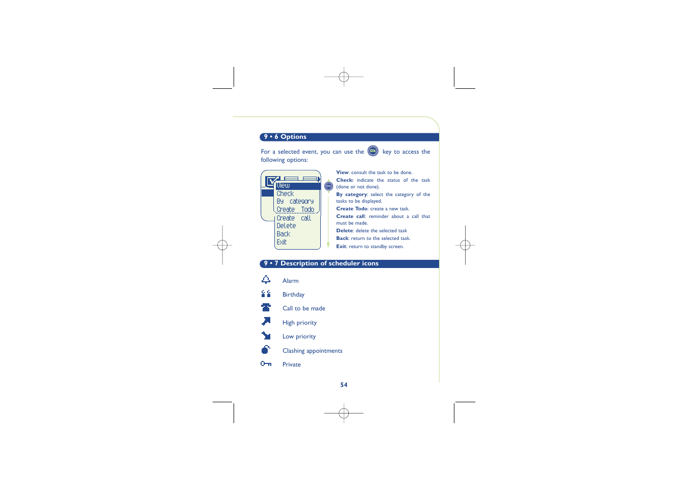 Alcatel Carrier Internetworking Solutions One Touch 500 User Manual | Page 55 / 98