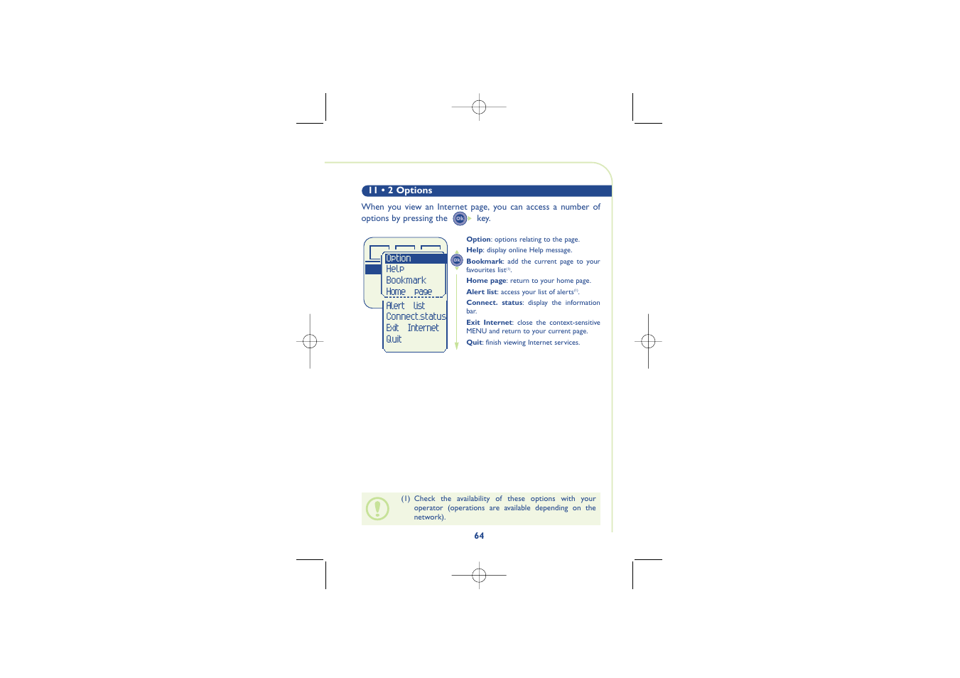 Alcatel Carrier Internetworking Solutions One Touch 500 User Manual | Page 65 / 98