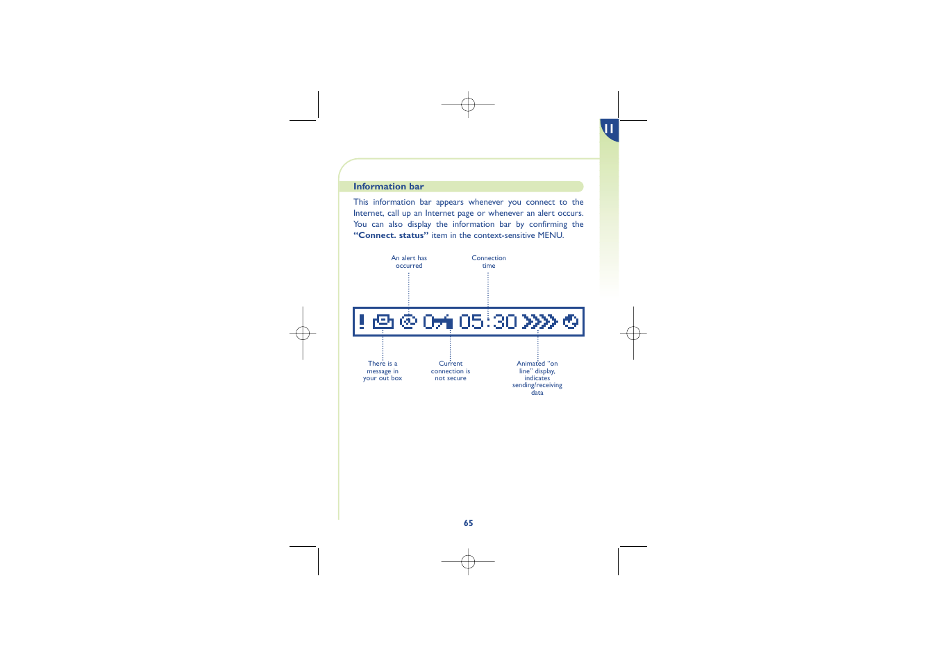 Alcatel Carrier Internetworking Solutions One Touch 500 User Manual | Page 66 / 98