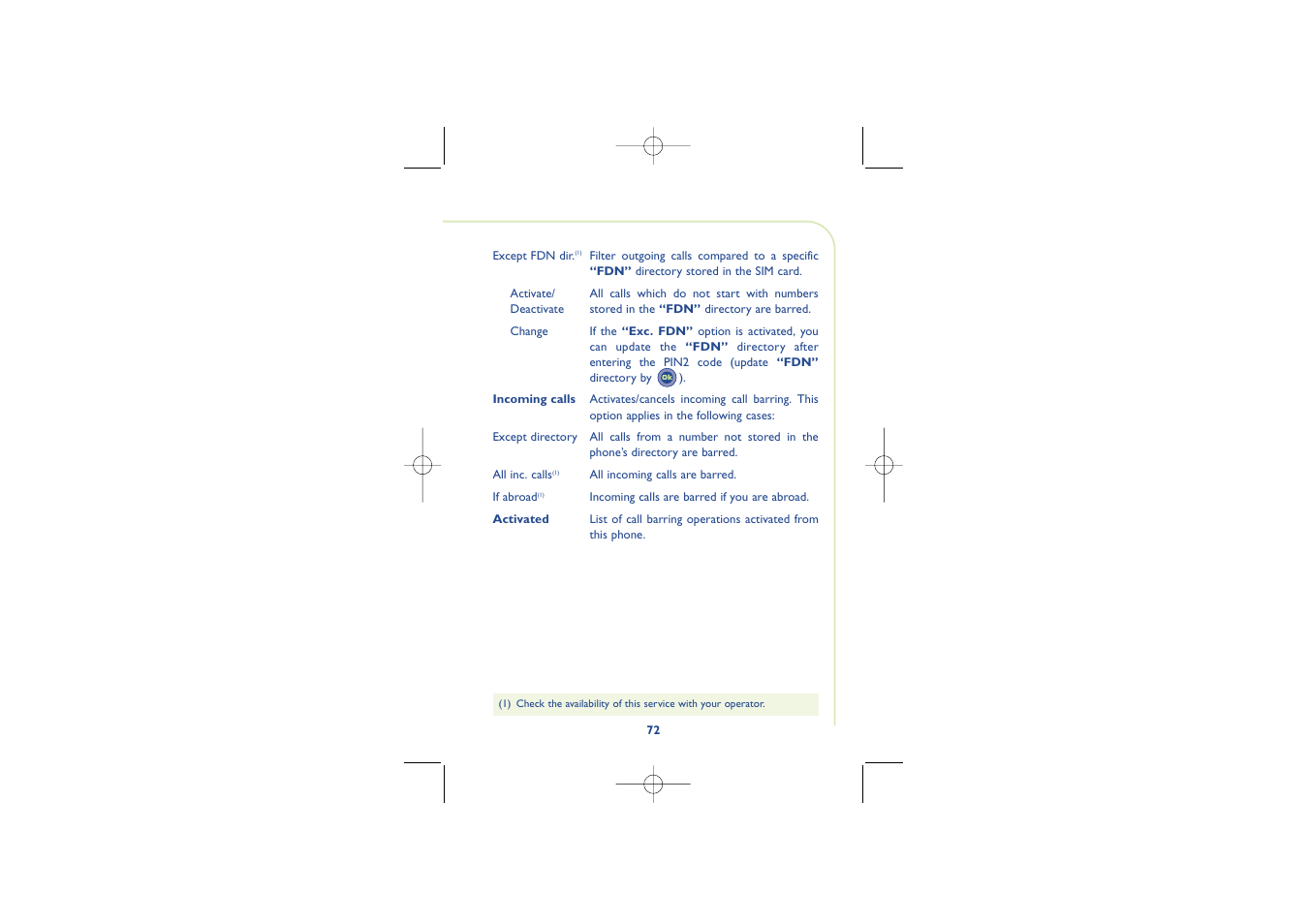 Alcatel Carrier Internetworking Solutions One Touch 500 User Manual | Page 73 / 98