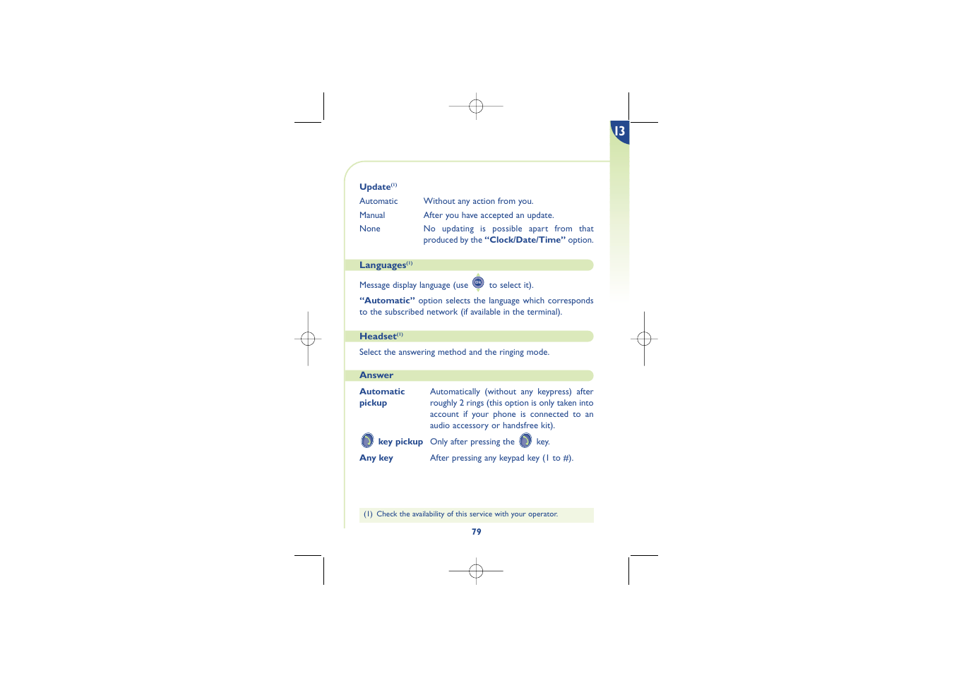 Alcatel Carrier Internetworking Solutions One Touch 500 User Manual | Page 80 / 98