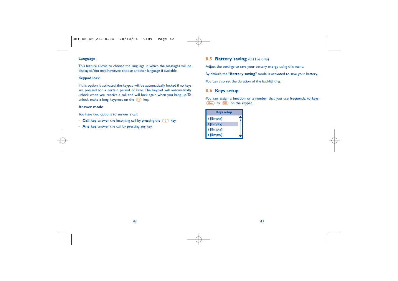 Alcatel Carrier Internetworking Solutions Onetouch 155 User Manual | Page 23 / 40