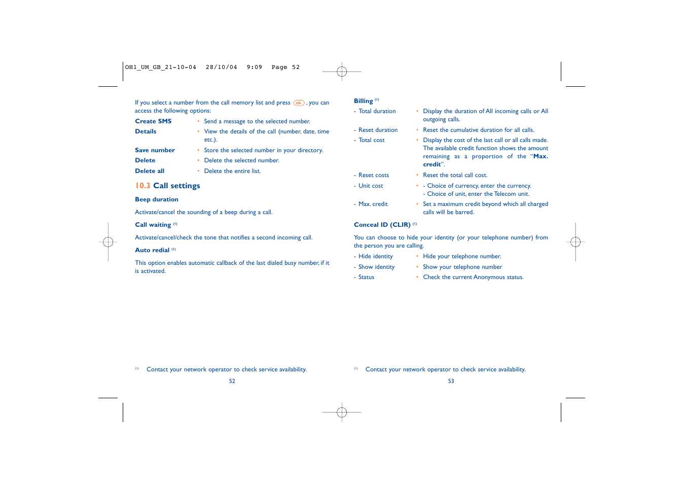 Alcatel Carrier Internetworking Solutions Onetouch 155 User Manual | Page 28 / 40