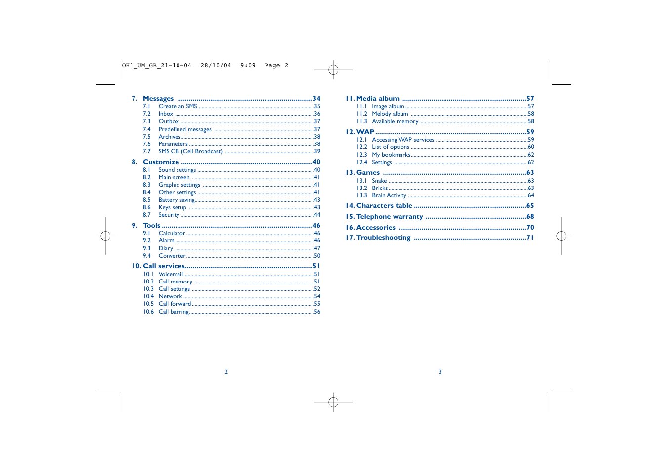 Alcatel Carrier Internetworking Solutions Onetouch 155 User Manual | Page 3 / 40