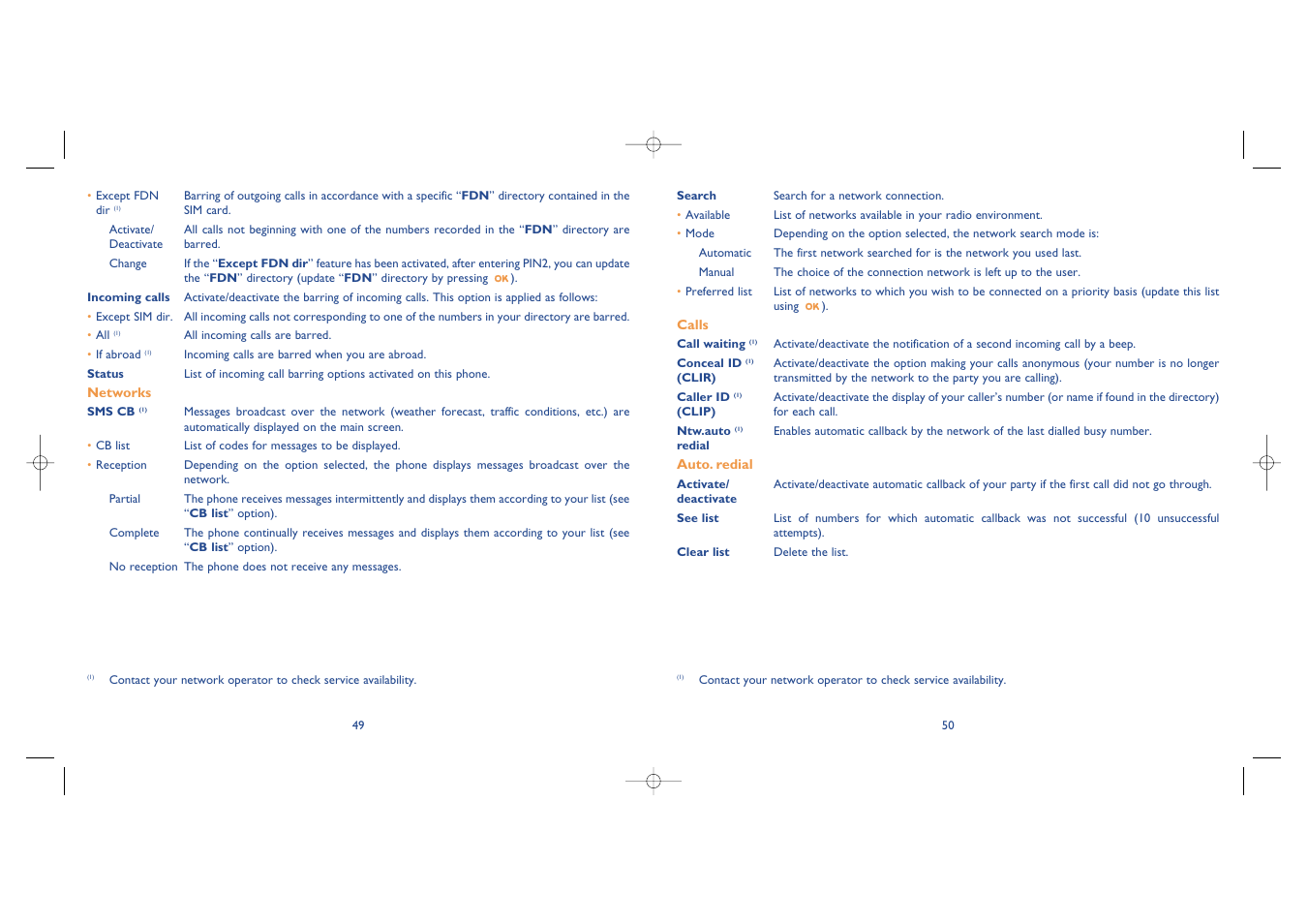 Alcatel Carrier Internetworking Solutions One Touch 535-735 User Manual | Page 26 / 49
