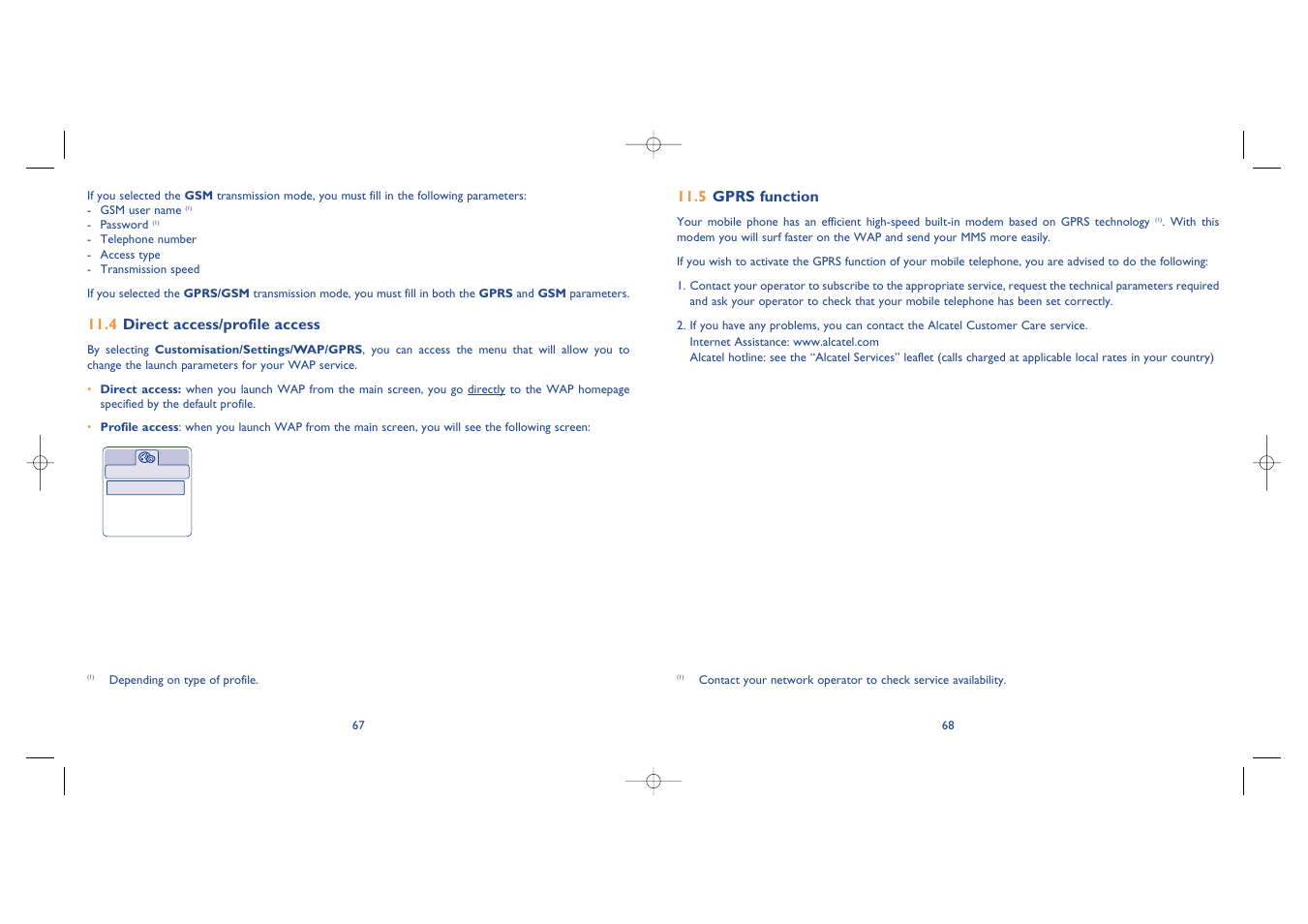 Alcatel Carrier Internetworking Solutions One Touch 535-735 User Manual | Page 35 / 49