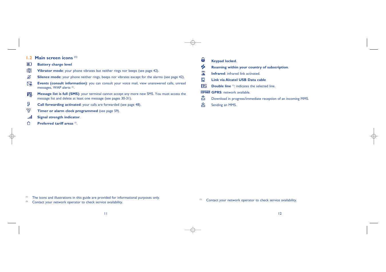 Alcatel Carrier Internetworking Solutions One Touch 535-735 User Manual | Page 7 / 49