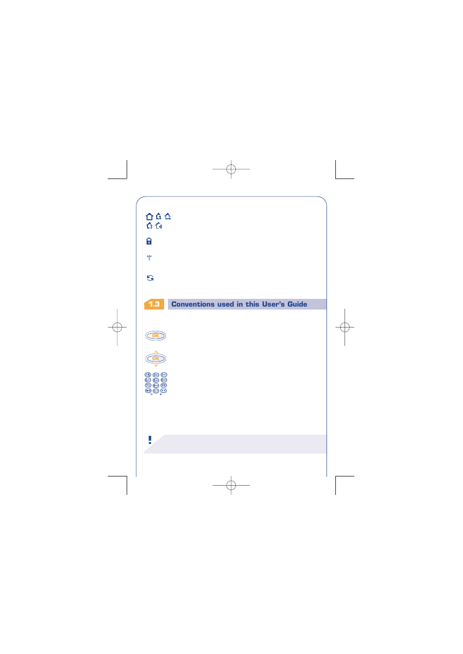 Conventions used in this user’s guide, P. 11, Getting started | P. 12, Sim card and battery | Alcatel Carrier Internetworking Solutions One Touch 310 User Manual | Page 12 / 80
