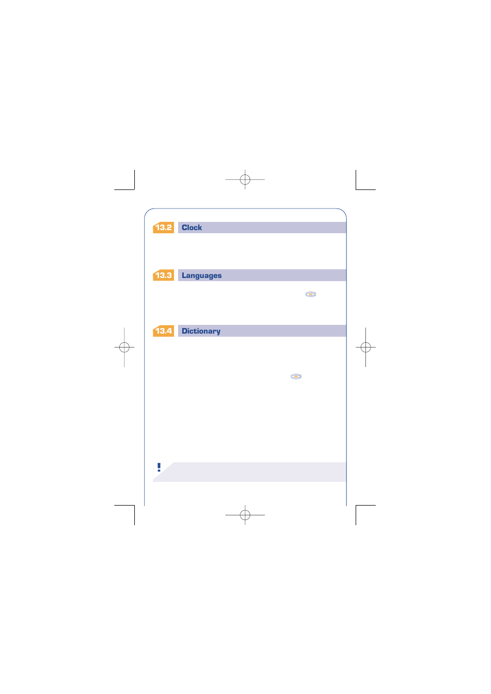 2 clock, P. 67, 3 languages | 4 dictionary, 5 display, P. 68, 6 pick up | Alcatel Carrier Internetworking Solutions One Touch 310 User Manual | Page 68 / 80