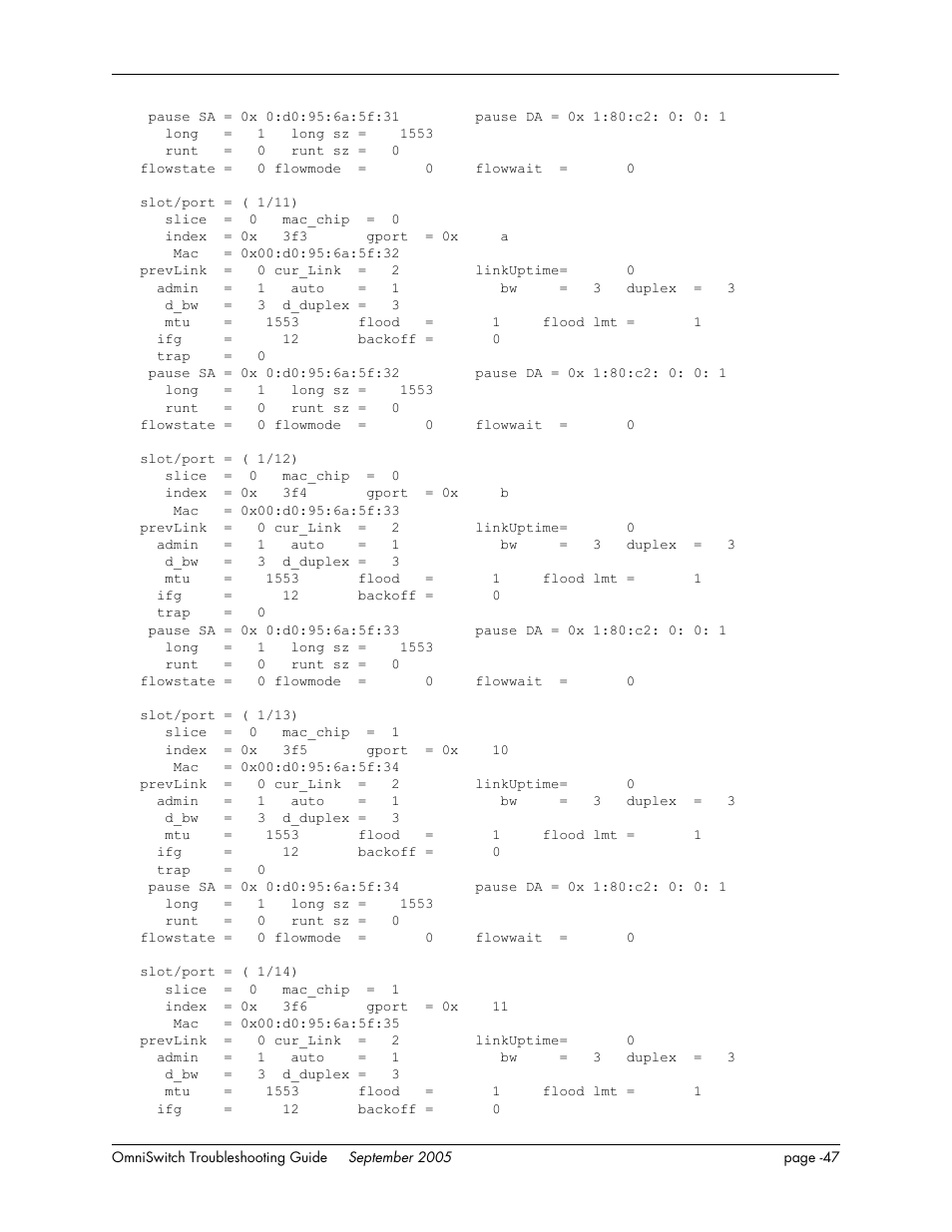 Alcatel Carrier Internetworking Solutions 6648 User Manual | Page 433 / 614