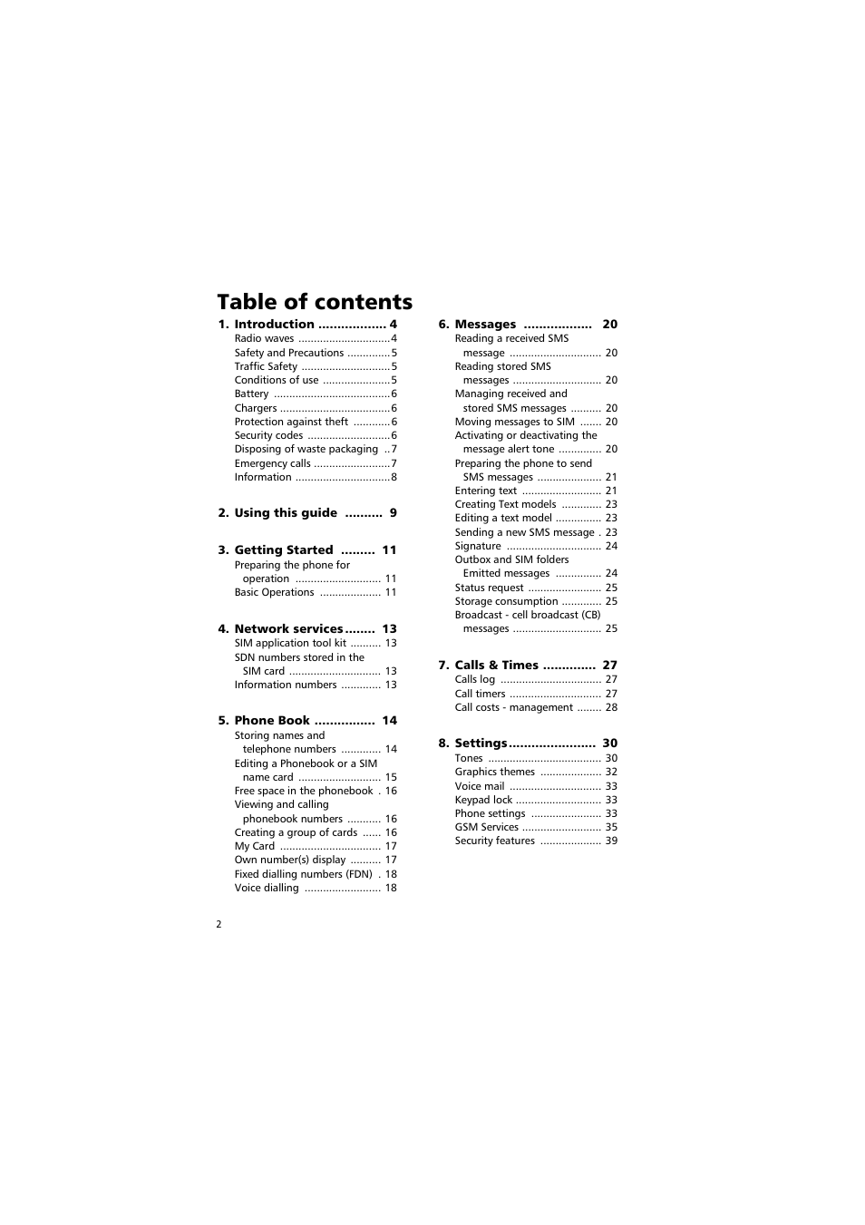 Alcatel Carrier Internetworking Solutions One Touch 531 User Manual | Page 2 / 72