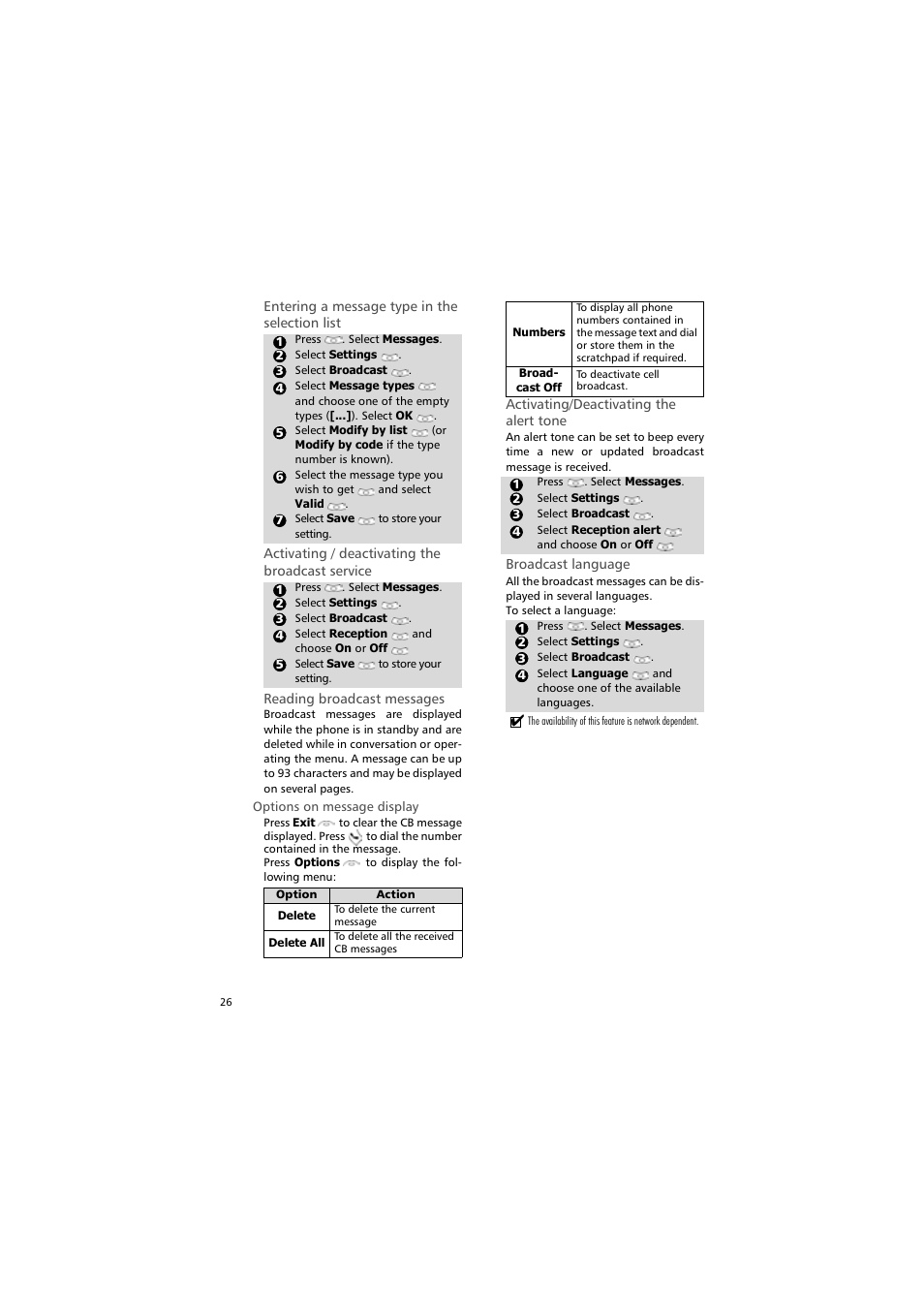 Alcatel Carrier Internetworking Solutions One Touch 531 User Manual | Page 26 / 72