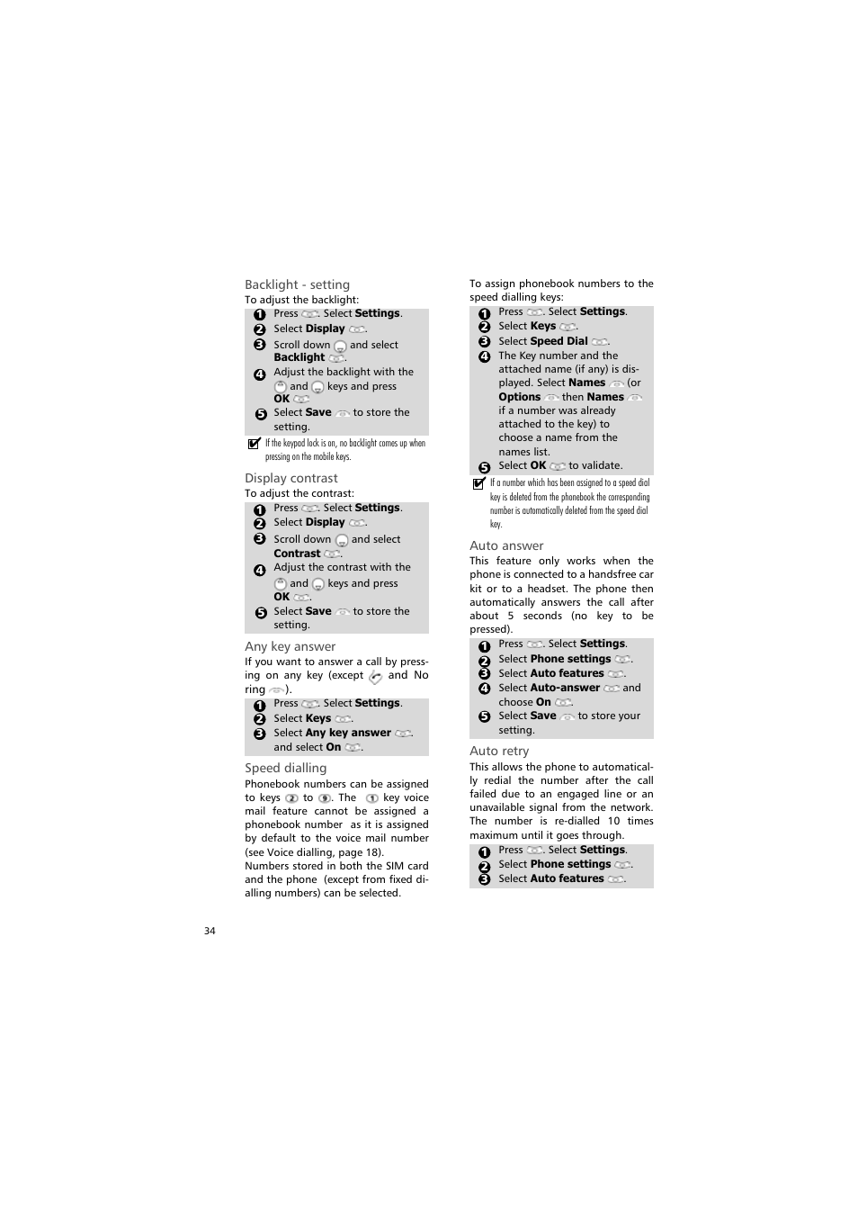 Alcatel Carrier Internetworking Solutions One Touch 531 User Manual | Page 34 / 72