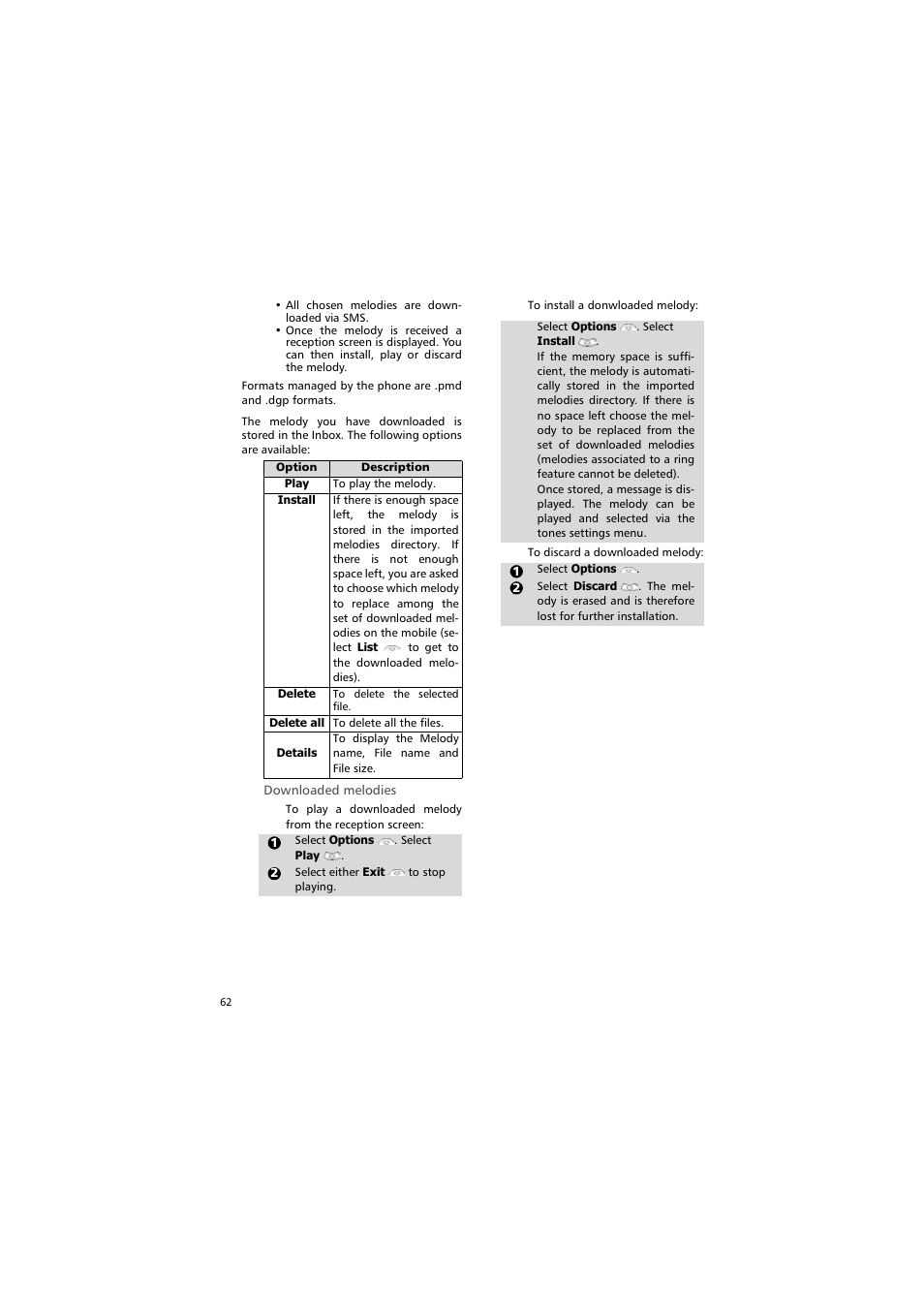Alcatel Carrier Internetworking Solutions One Touch 531 User Manual | Page 62 / 72