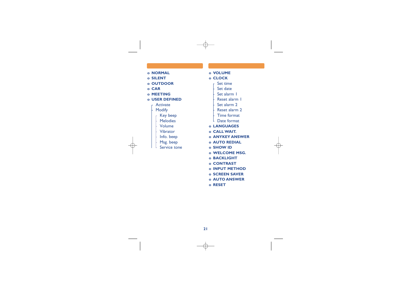 Alcatel Carrier Internetworking Solutions Alcatel 8 Series IPTouch 4068 User Manual | Page 23 / 62