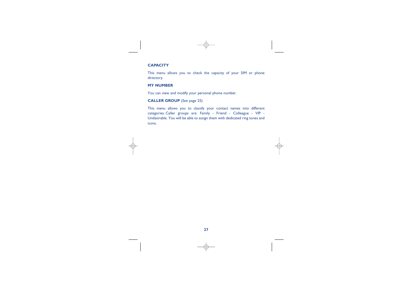 Alcatel Carrier Internetworking Solutions Alcatel 8 Series IPTouch 4068 User Manual | Page 29 / 62