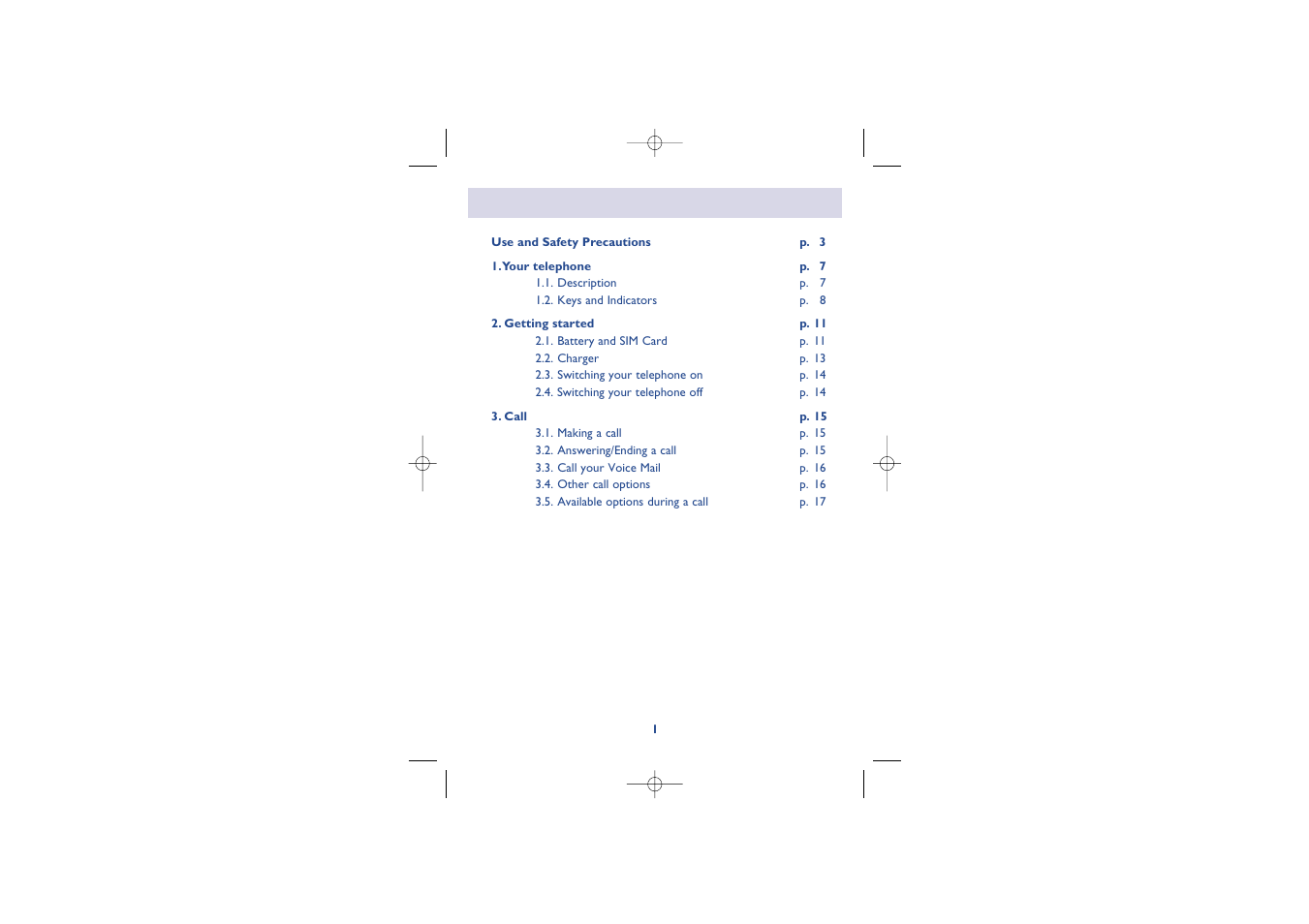 Alcatel Carrier Internetworking Solutions Alcatel 8 Series IPTouch 4068 User Manual | Page 3 / 62