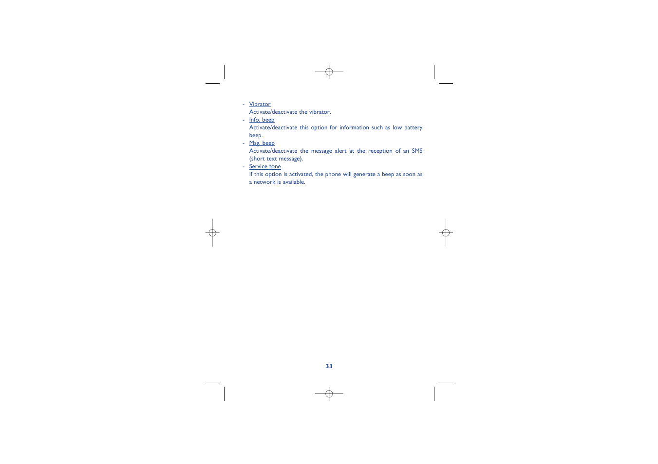 Alcatel Carrier Internetworking Solutions Alcatel 8 Series IPTouch 4068 User Manual | Page 35 / 62