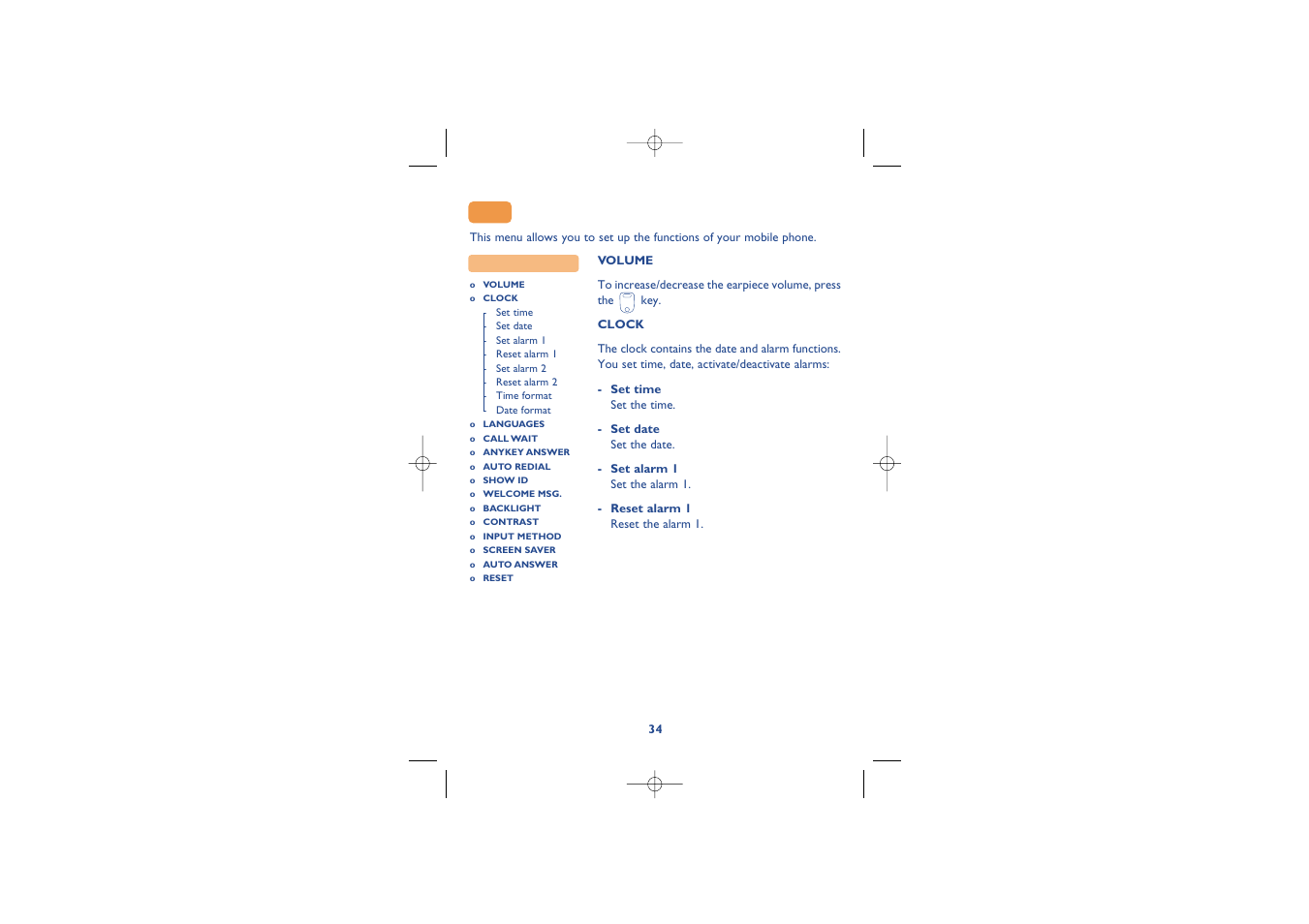 Alcatel Carrier Internetworking Solutions Alcatel 8 Series IPTouch 4068 User Manual | Page 36 / 62