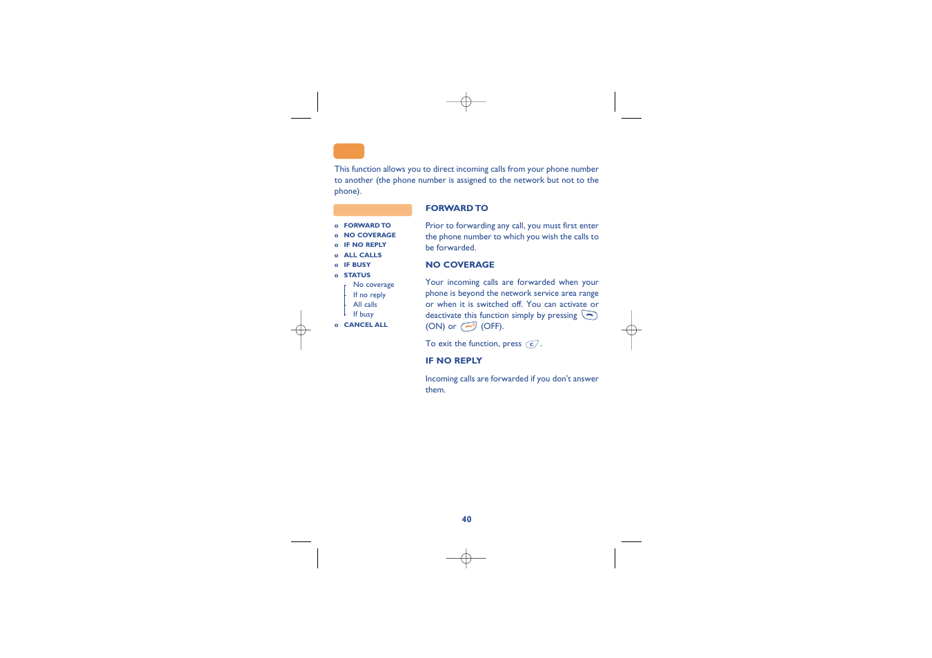 Alcatel Carrier Internetworking Solutions Alcatel 8 Series IPTouch 4068 User Manual | Page 42 / 62