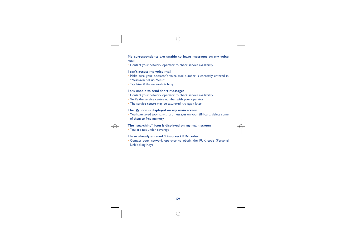 Alcatel Carrier Internetworking Solutions Alcatel 8 Series IPTouch 4068 User Manual | Page 61 / 62