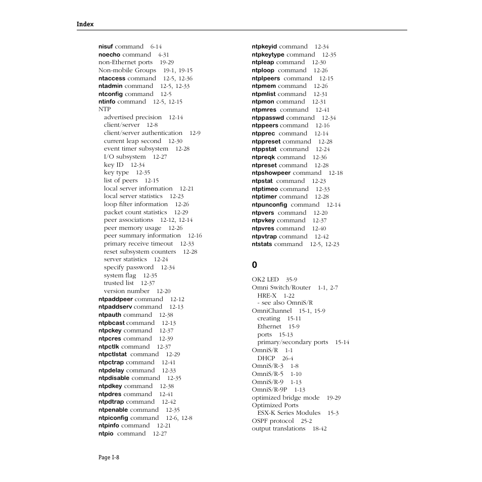 Alcatel Carrier Internetworking Solutions Omni Switch/Router User Manual | Page 1094 / 1100