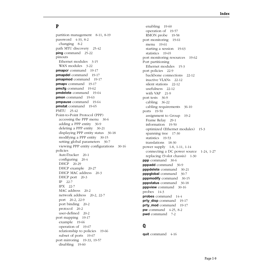 Alcatel Carrier Internetworking Solutions Omni Switch/Router User Manual | Page 1095 / 1100