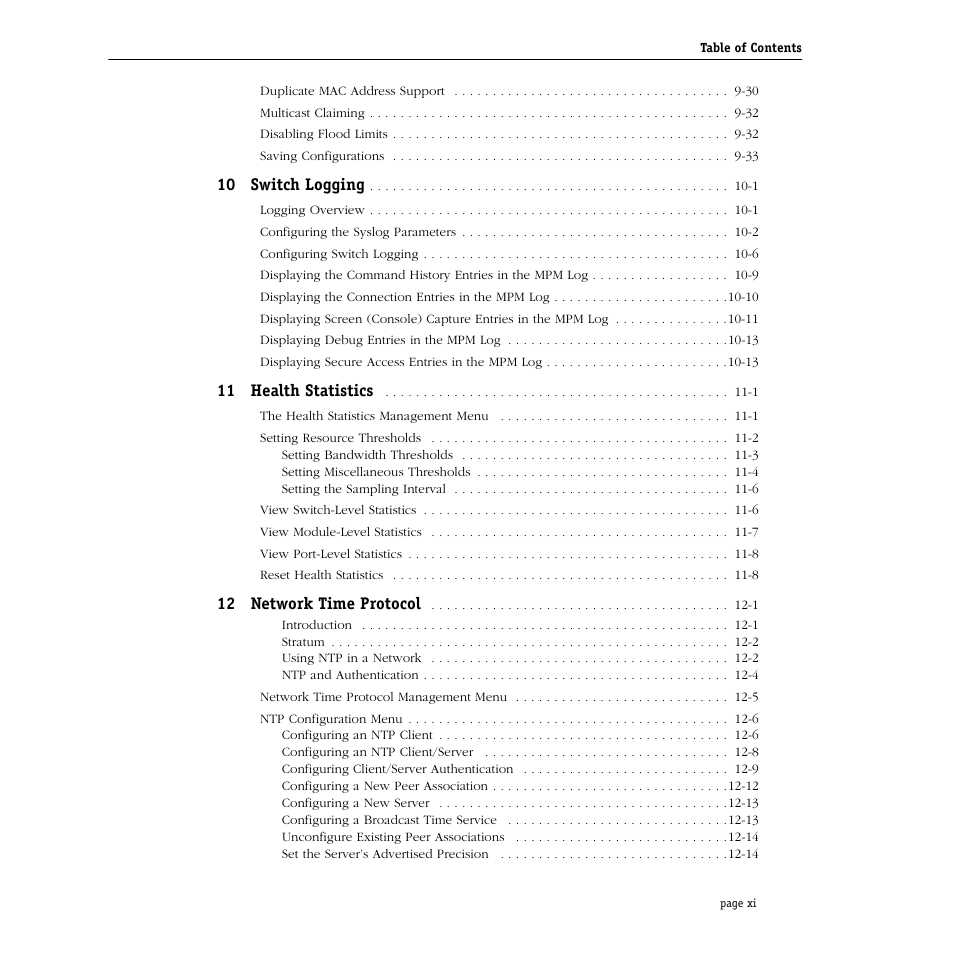 Alcatel Carrier Internetworking Solutions Omni Switch/Router User Manual | Page 11 / 1100