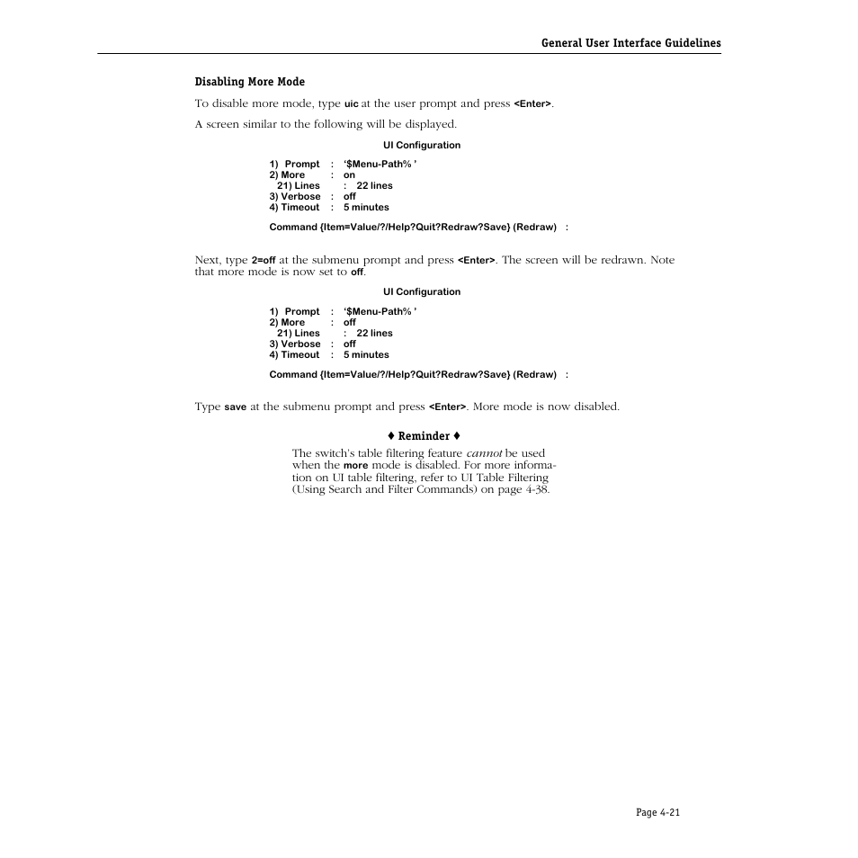Alcatel Carrier Internetworking Solutions Omni Switch/Router User Manual | Page 131 / 1100