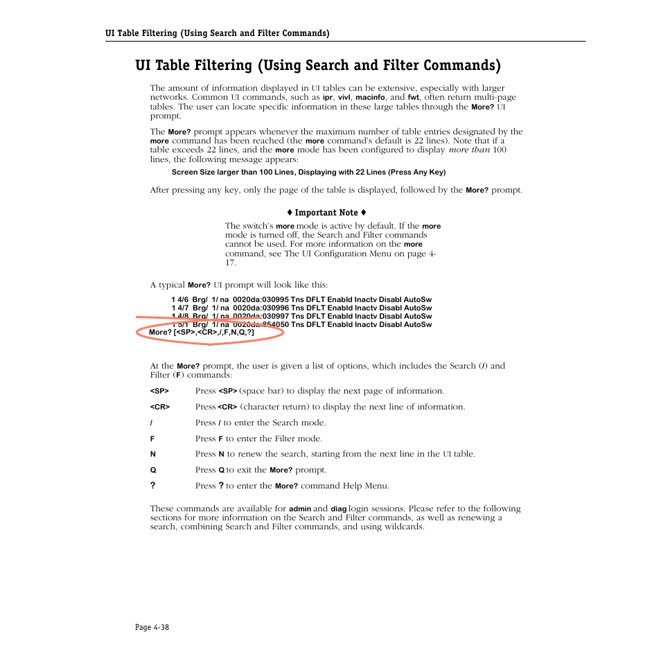 Alcatel Carrier Internetworking Solutions Omni Switch/Router User Manual | Page 148 / 1100