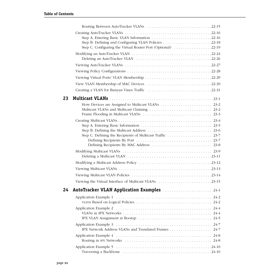 Alcatel Carrier Internetworking Solutions Omni Switch/Router User Manual | Page 20 / 1100