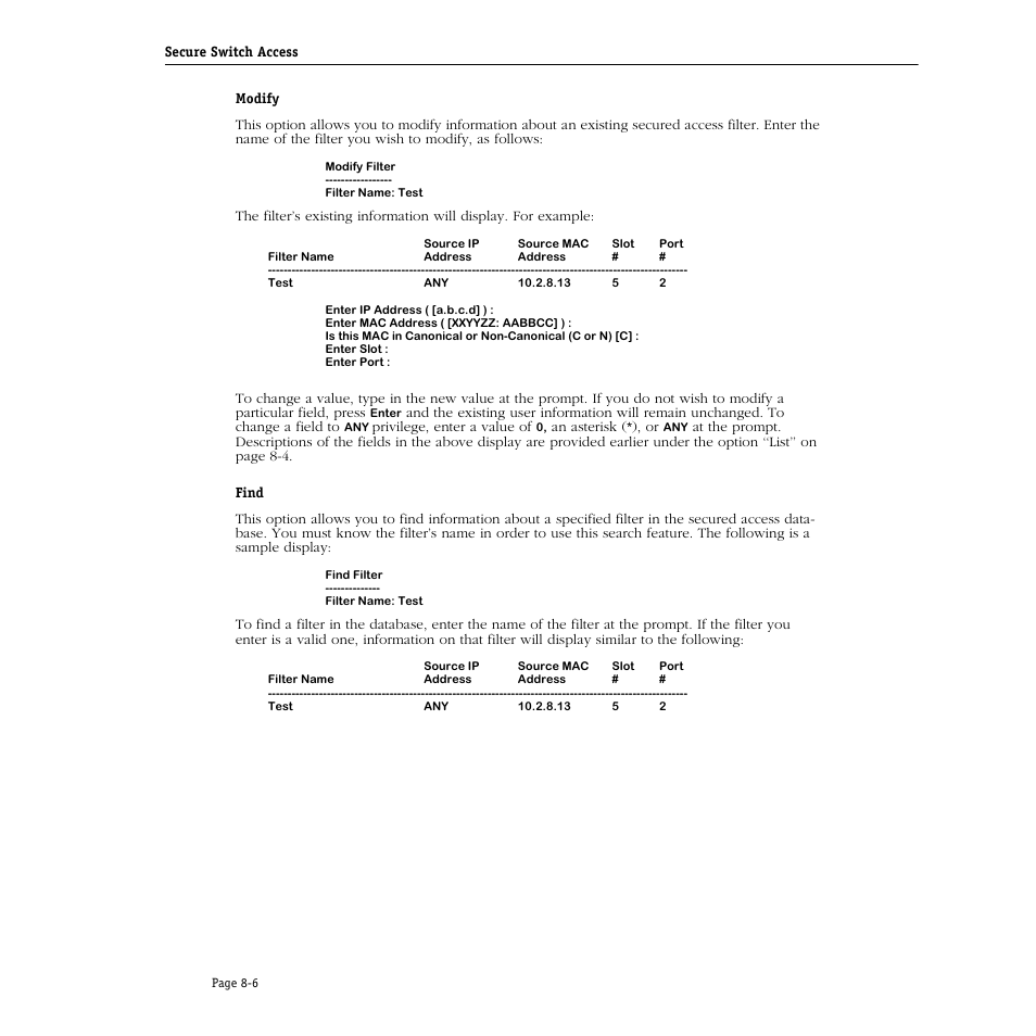 Alcatel Carrier Internetworking Solutions Omni Switch/Router User Manual | Page 208 / 1100