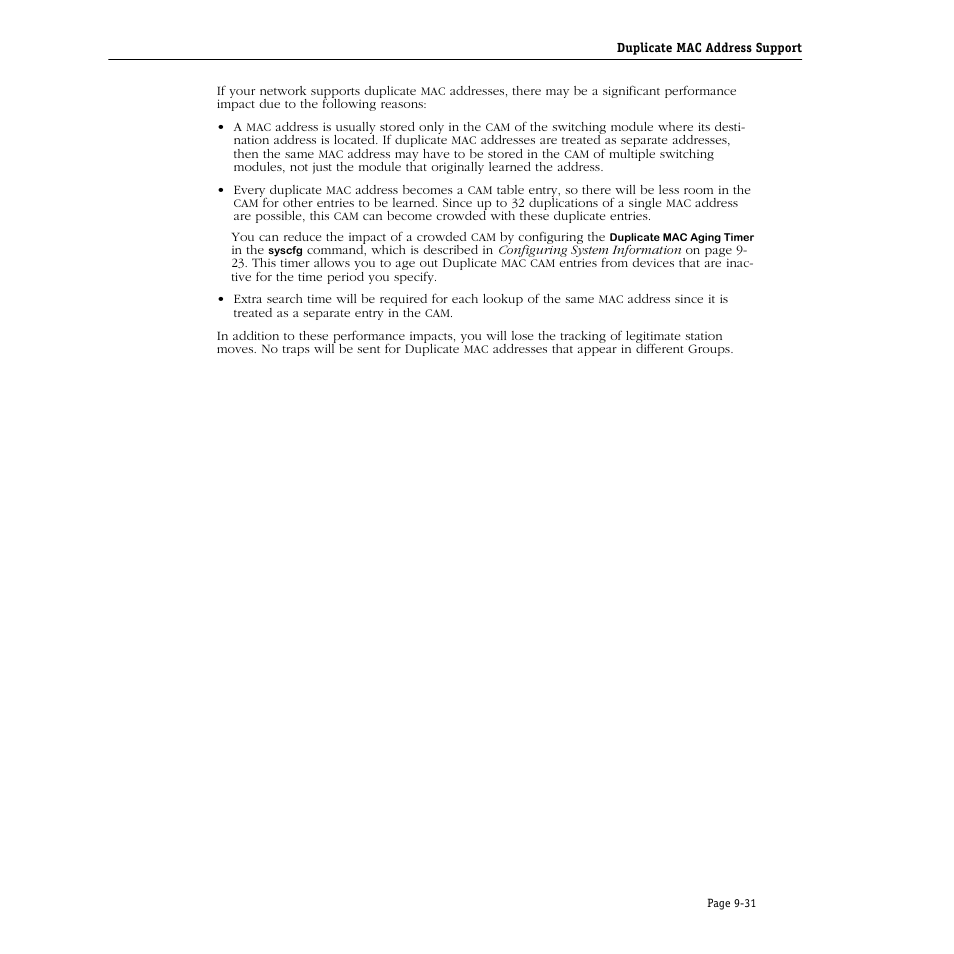 Alcatel Carrier Internetworking Solutions Omni Switch/Router User Manual | Page 253 / 1100
