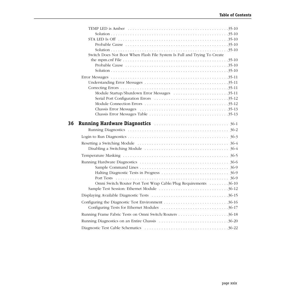 Alcatel Carrier Internetworking Solutions Omni Switch/Router User Manual | Page 29 / 1100