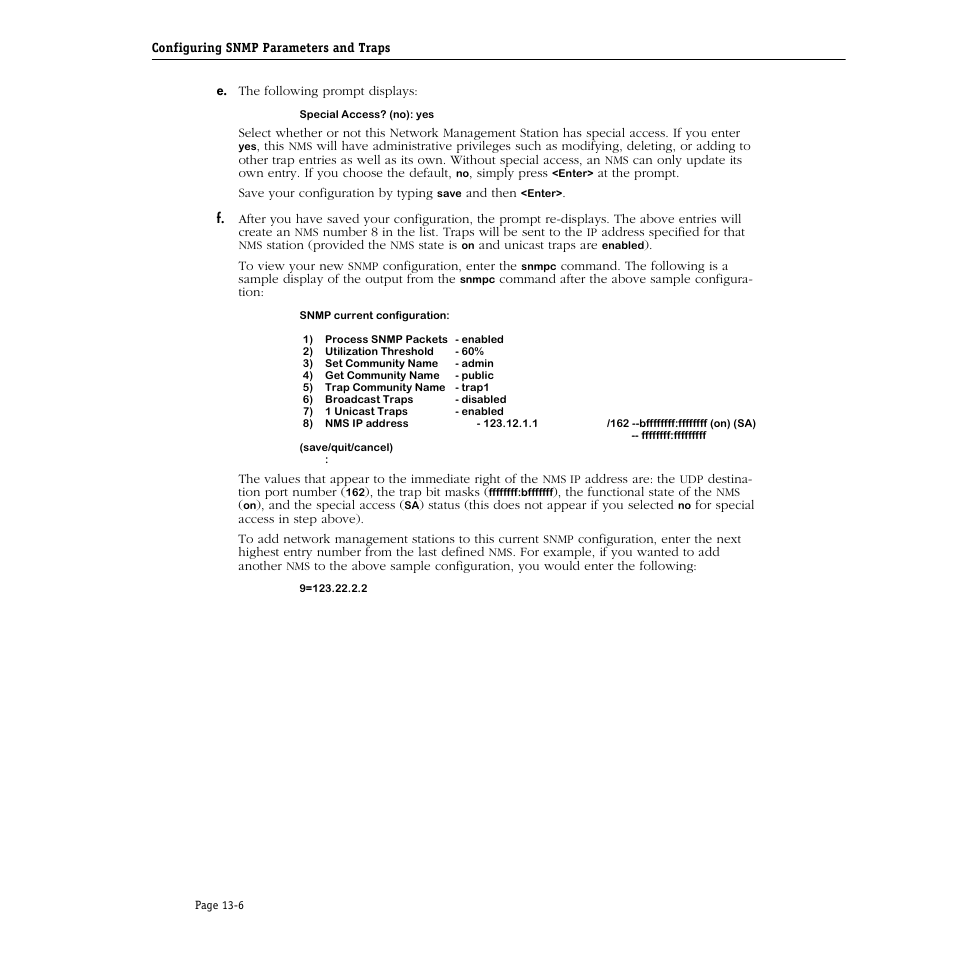 Alcatel Carrier Internetworking Solutions Omni Switch/Router User Manual | Page 326 / 1100