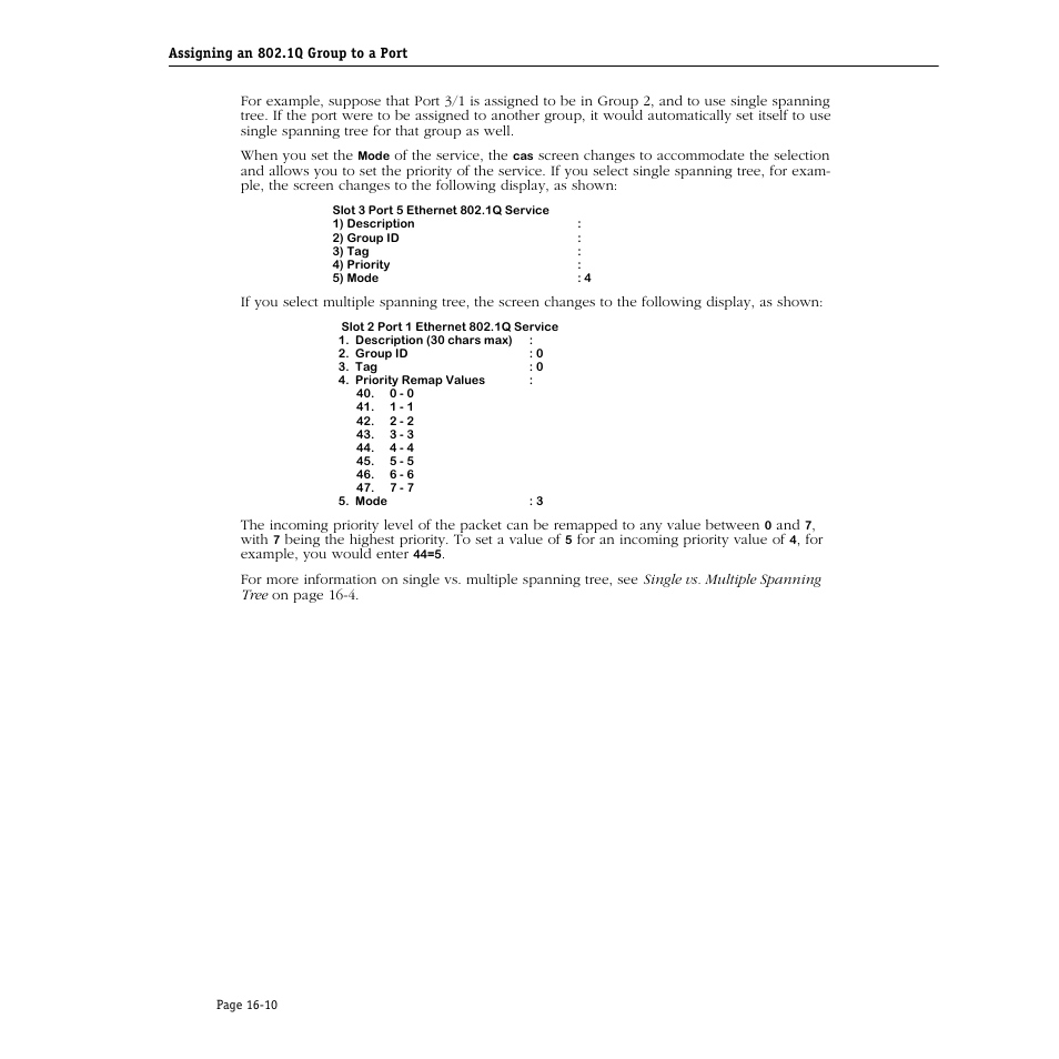 Alcatel Carrier Internetworking Solutions Omni Switch/Router User Manual | Page 440 / 1100