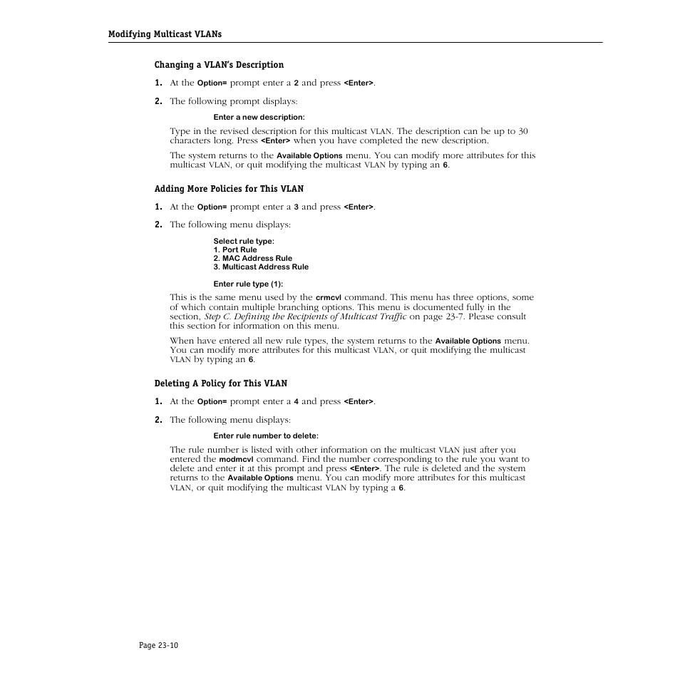 Alcatel Carrier Internetworking Solutions Omni Switch/Router User Manual | Page 704 / 1100